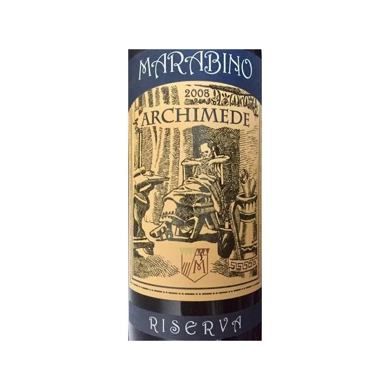Marabino Archimede Eloro pachino Nero d' Avola Riserva 2008