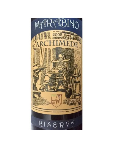 Marabino Archimede Eloro pachino Nero d' Avola Riserva 2008