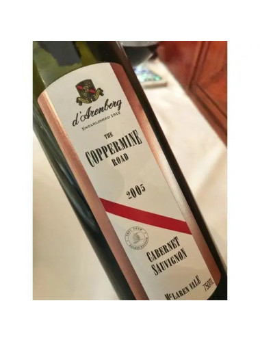 D'arenberg Coppermine Road Cabernet 2005