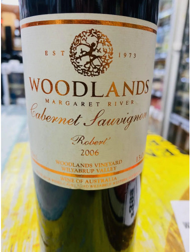 Woodlands Cabernet  Sauvignon Robert 2006