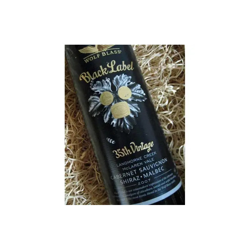 Wolf Blass Black Label 2007