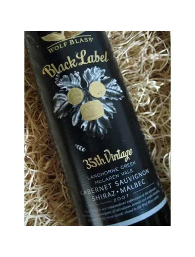 Wolf Blass Black Label 2007
