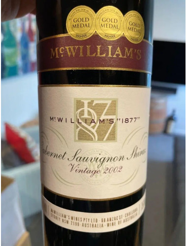 McWILLIAM'S 1877 CAB SHIRAZ 2005