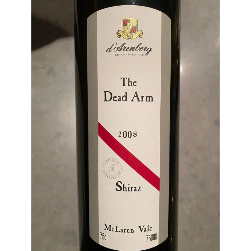 D'arenberg Dead Arm Shiraz 2008