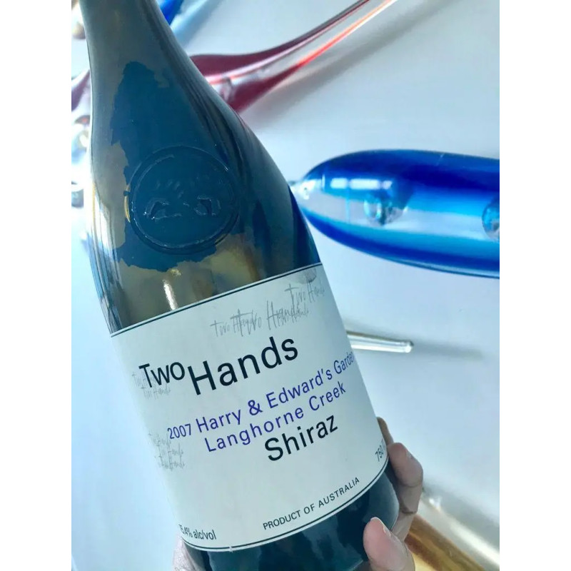 Two Hands Harry & Edward's Garden Shiraz Langhrone Creek 2004