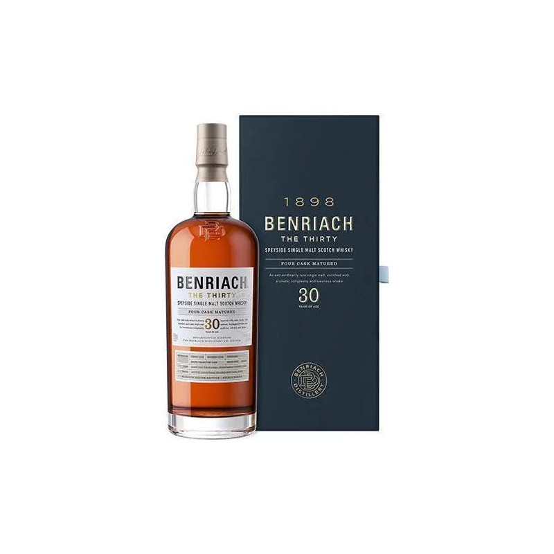 Benriach 30YO Single Malt Scotch Whisky 700ml Gift Box