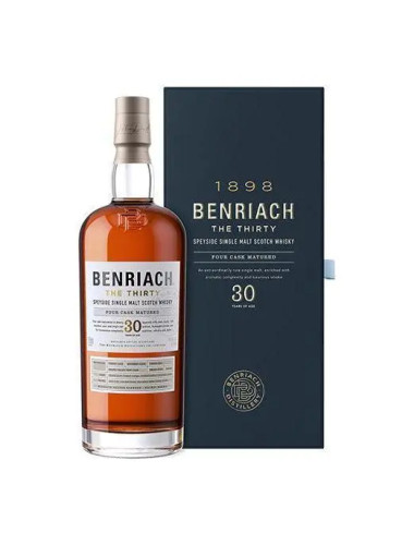 Benriach 30YO Single Malt Scotch Whisky 700ml Gift Box