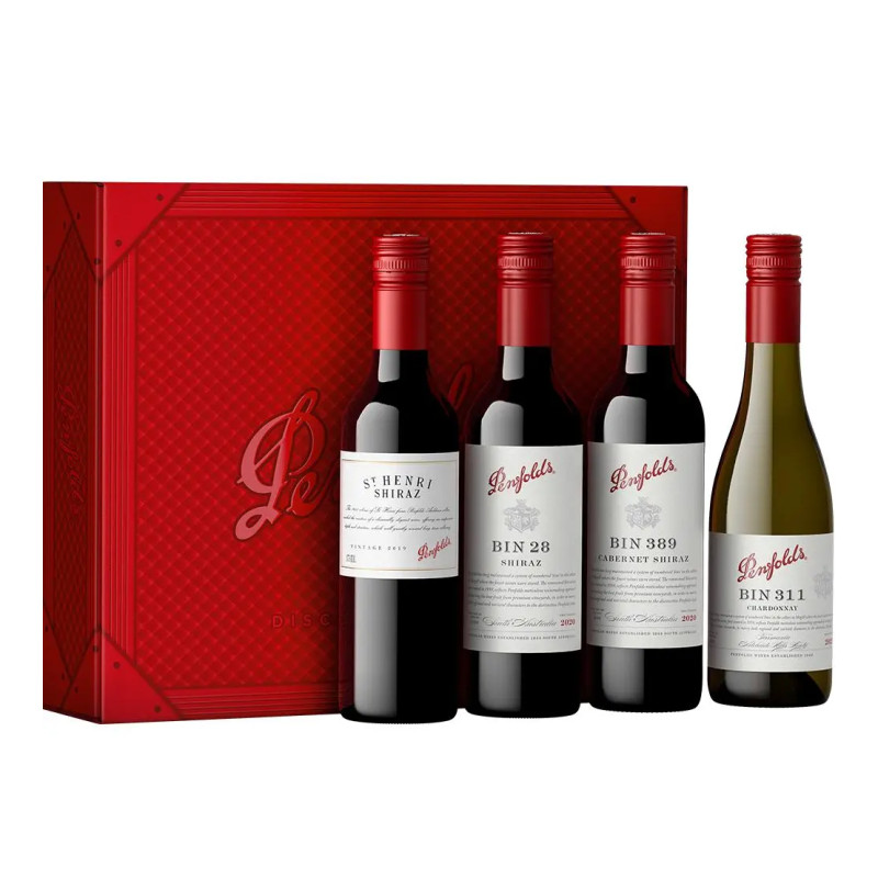 Penfolds Discovery Trunk 4 x 375ml Gift Box