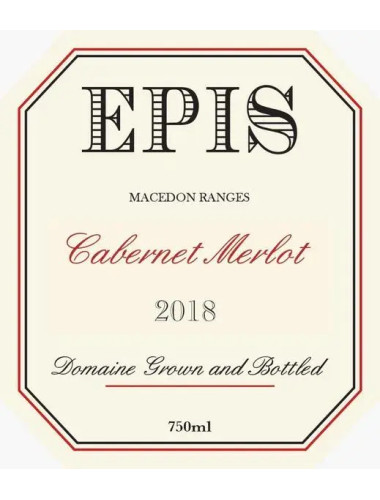 Domaine Epis Cabernet Merlot 2018 750ml