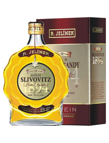 R. Jelinek Kosher Slivovitz Gold 10 Year Old 700ml
