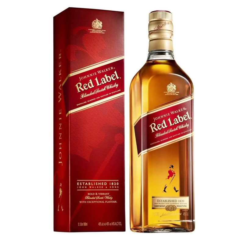 JOHNNIE WALKER RED LABEL 40% 700ML