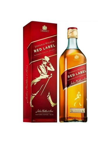JOHNNIE WALKER 7% EXTRA RED LABEL 750ML 40%