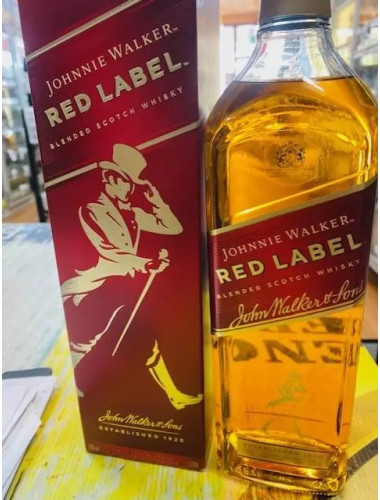JOHNNIE WALKER RED LABEL 40% 1000ML