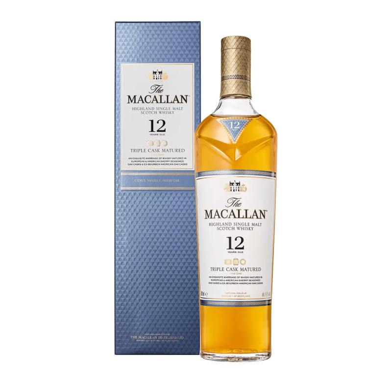 THE MACALLAN 12 Y.O.TRIPLE CASK MATURED HIGHLAND