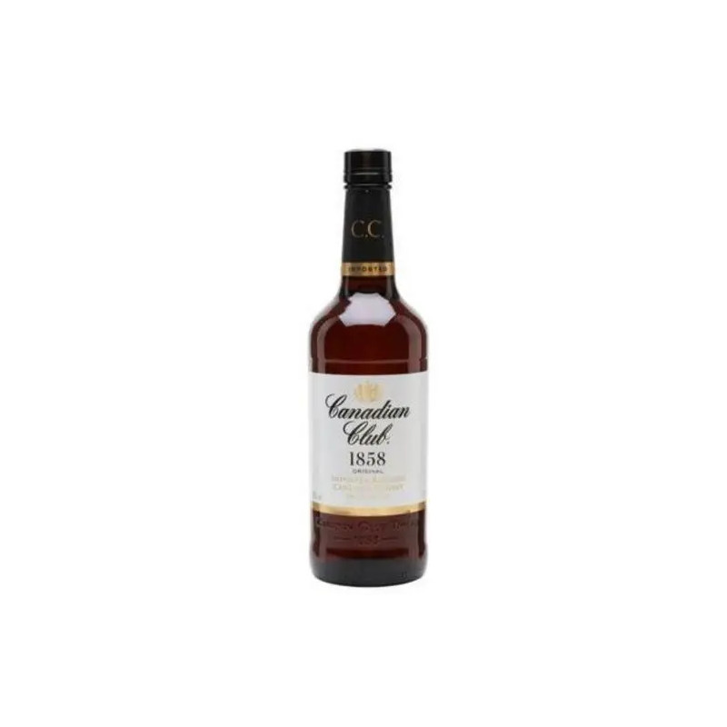 CANADIAN CLUB 40% (NOW COMES IN 37%)1000ML IMPORTED BLENDED WHISKY