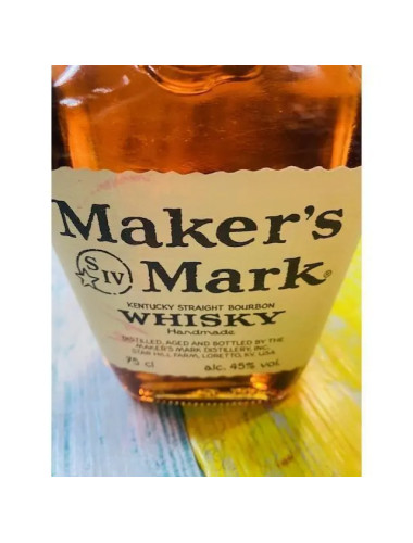 MAKER'S MARK (7% EXTRA )750ML 45% (NOW COMES IN 40%)BOURBON WHISKY