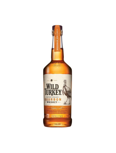 WILD TURKEY 86.8 PROOF 43.4% BOURBON WHISKEY (NOW COMES IN 40.5% & 81 PROOF)