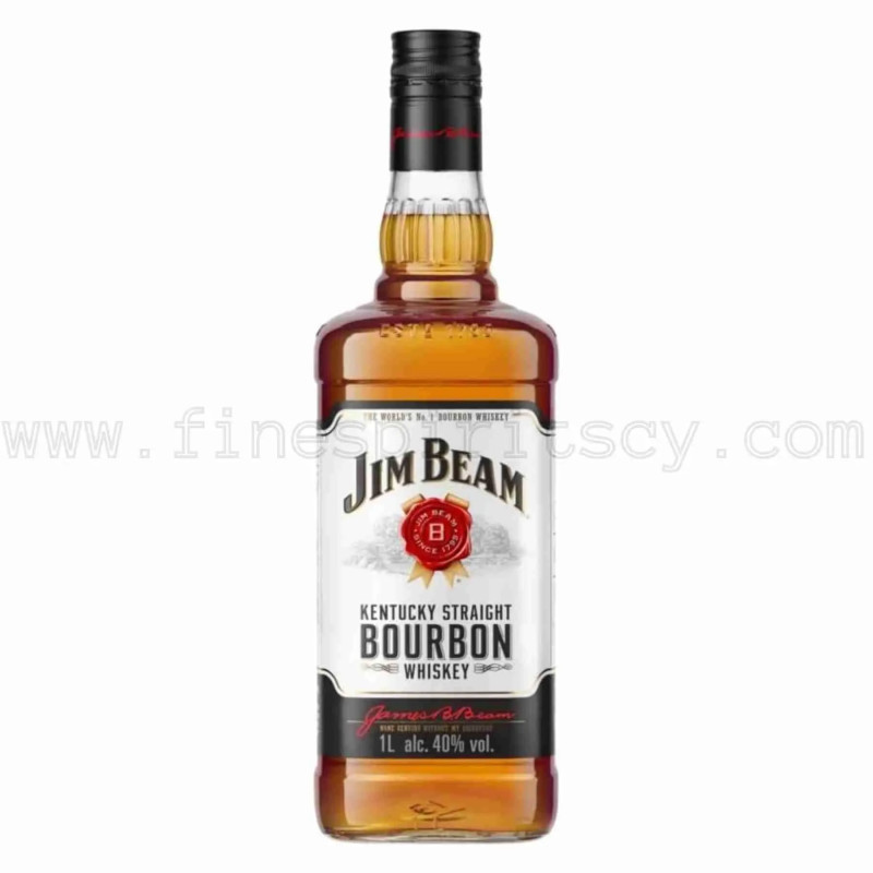 JIM BEAM ORIGINAL 40% (NOW COME IN 37%)BOURBON WHISKEY 1000ML