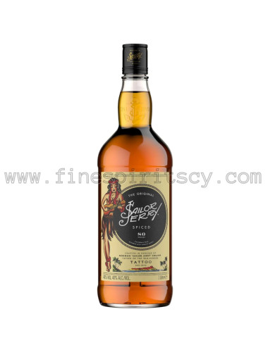 SAILOR JERRY SPICED 80 PROOF 40% RUM