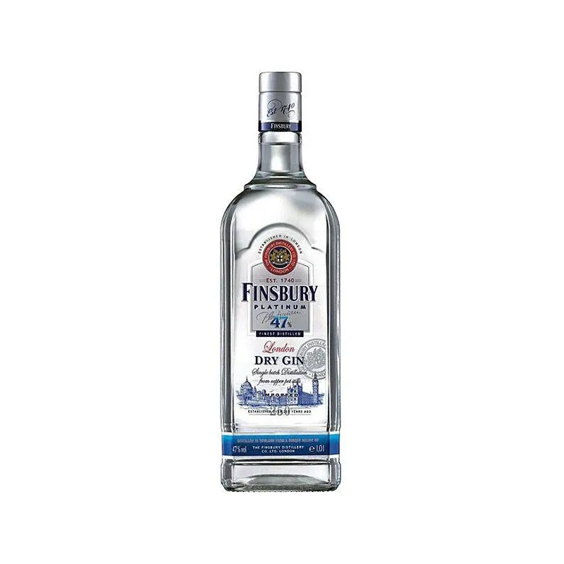 FINSBURY PLATINUM LONDON DRY GIN 47%