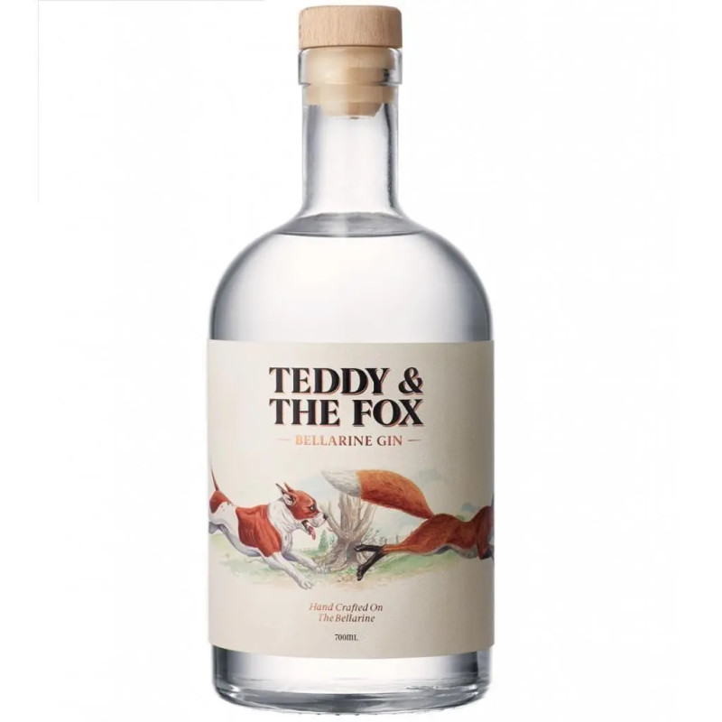 BELLARINE TEDDY & FOX LEMON MYRTLE & ORANGE GIN 42%