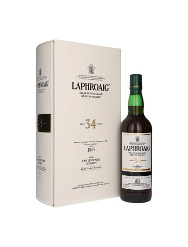 Laphroaig 34Yo Ian Hunter Book 4 Whiskey 700ml