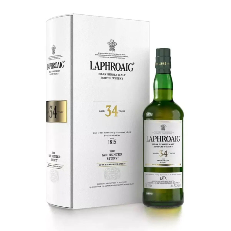 Laphroaig 34Yo Ian Hunter Book 5 Whiskey 700ml