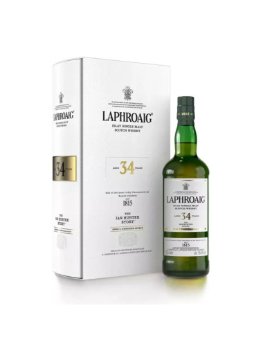 Laphroaig 34Yo Ian Hunter Book 5 Whiskey 700ml