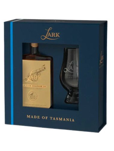 Lark Rum Cask Release III and Glass Gift Pack