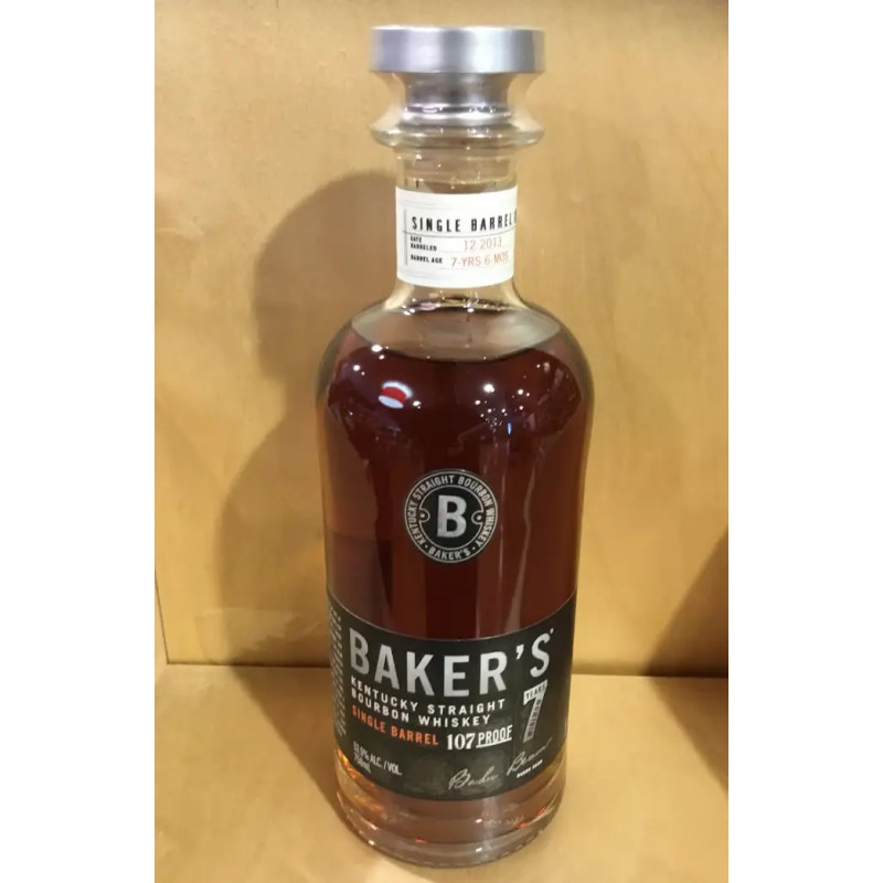 BAKERS BOURBON 7YO 53.5% 750ML