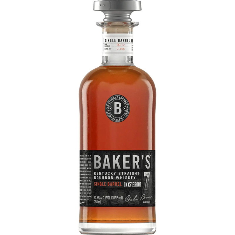 Baker's Kentucky Straight Bourbon Whisky 750ml