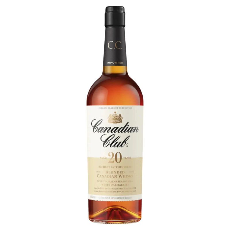 Canadian Club 20yo Blended Canadian Whisky 750ml