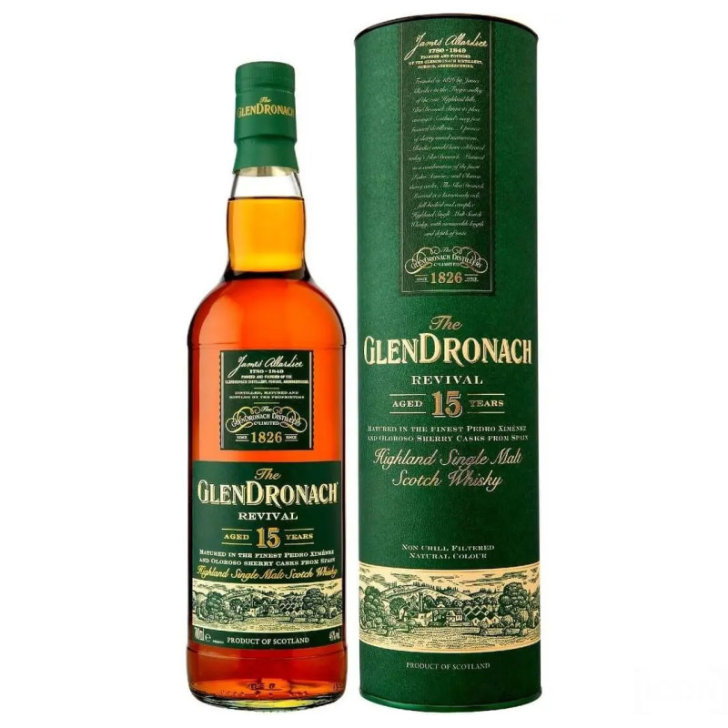 GLENDRONACH 15Y REVIVAL 700ML