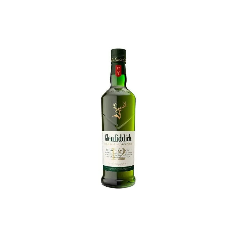 Glenfiddich 12yo Single Malt Scotch Whisky 700ml