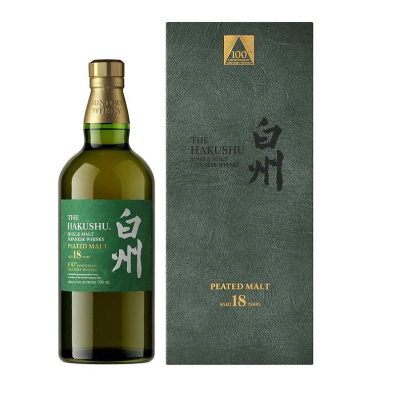 Hakushu 18yo Peated Malt 100th Anniversary Edition Whisky 700ml