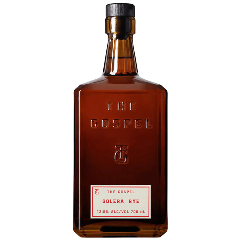 The Gospel Solera Rye Whiskey 700ml