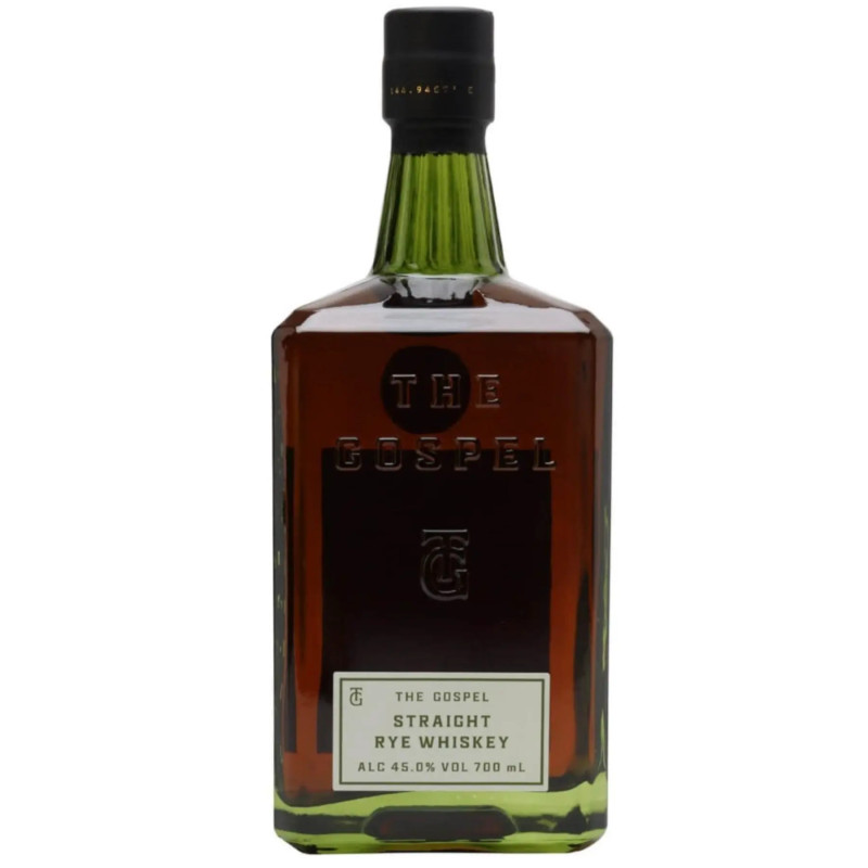 The Gospel Straight Rye Whiskey 700ml