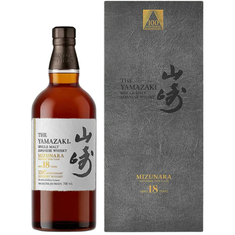Yamazaki 18yo Mizunara Japanese Oak Cask Whisky 100th Anniversary Edition 700ml