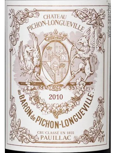 Chateau Pichon-Longueville Baron de Longueville - 2me Cru Classe - 2010