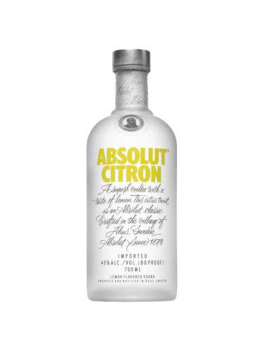 Absolut Citron Vodka 700ml
