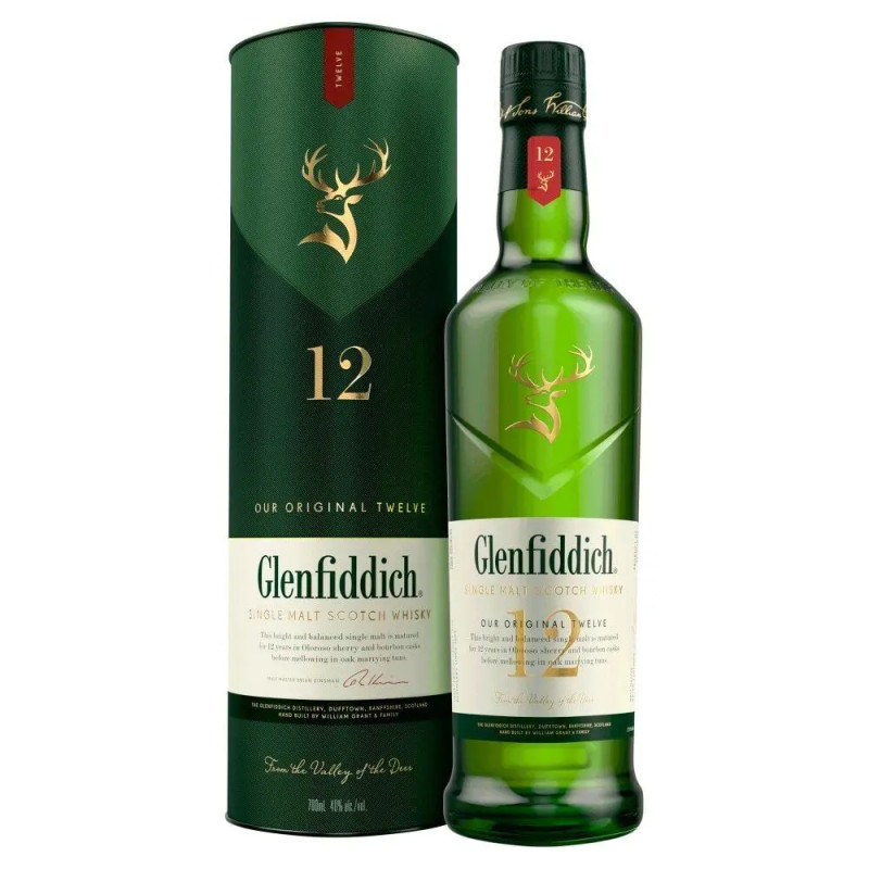 Glenfiddich 12 Year Old Malt Whisky