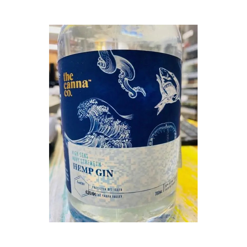 The Conna Co. High Seas Navy Strength Hemp Gin 58%