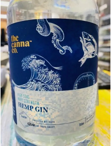 The Conna Co. High Seas Navy Strength Hemp Gin 58%