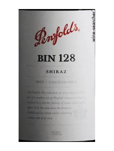 Penfolds Bin 128 Coonawarra Shiraz 2010