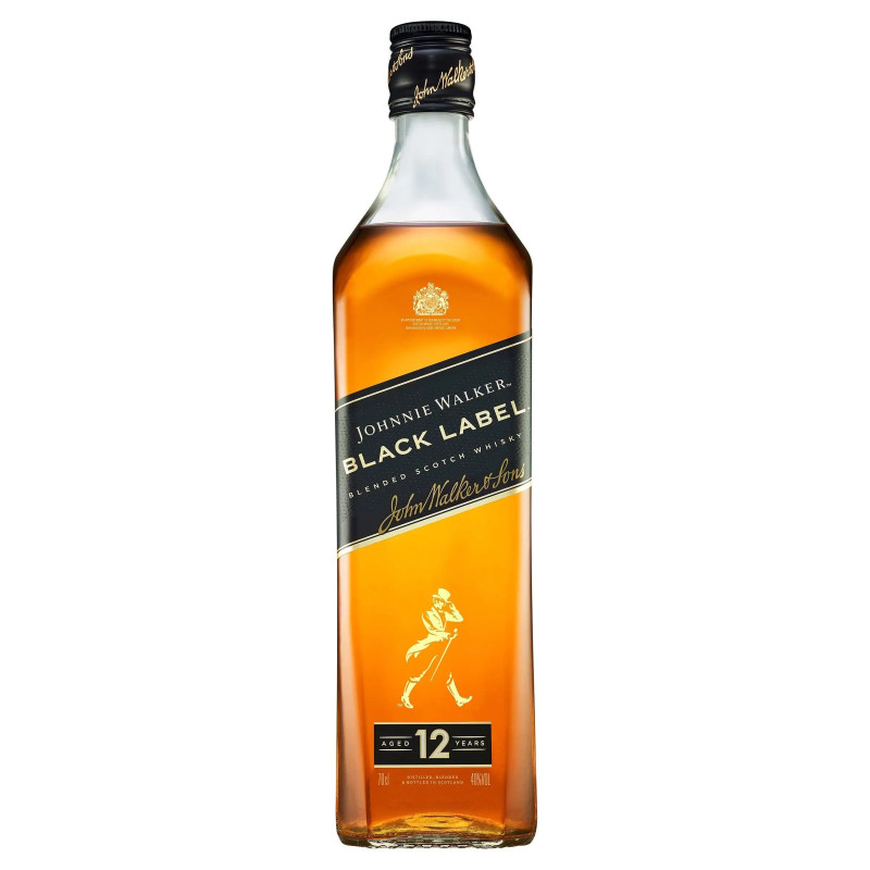 Johnnie Walker Black Label 12yo Blended Scotch Whisky 700ml