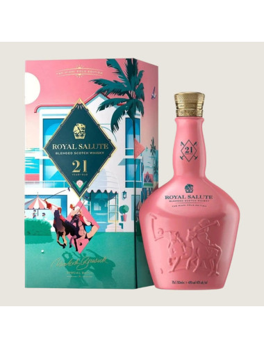 Royal Salute 21yr Old Whisky Miami Edition