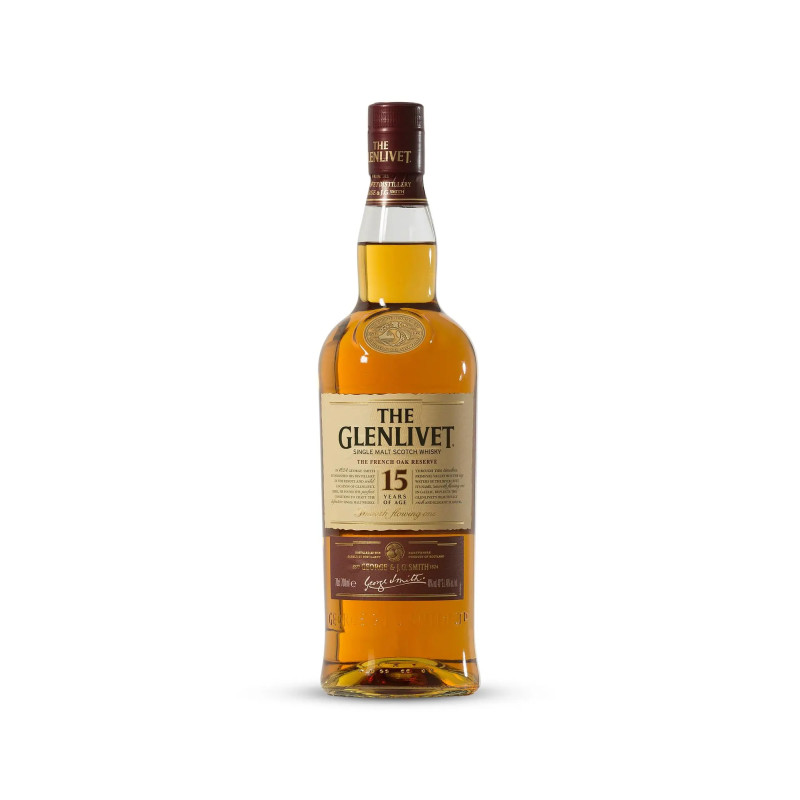 The Glenlivet 15 Year Old Single Malt Scotch Whisky 700ml
