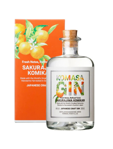 Komasa Komikan Mandarin Japanese Gin 500ml