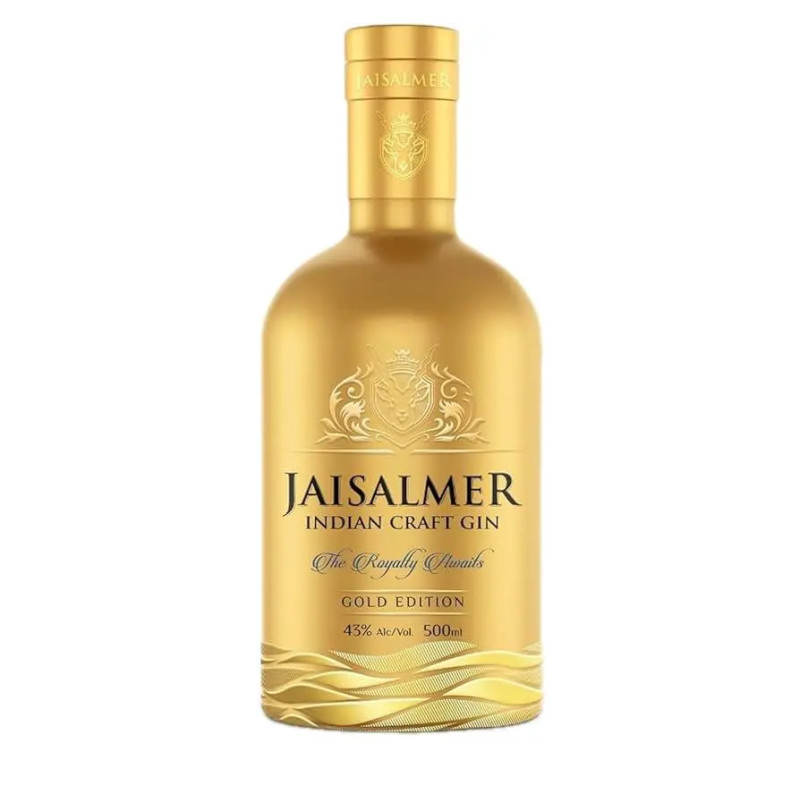 Jaisalmer Gold Craft Gin 500ml