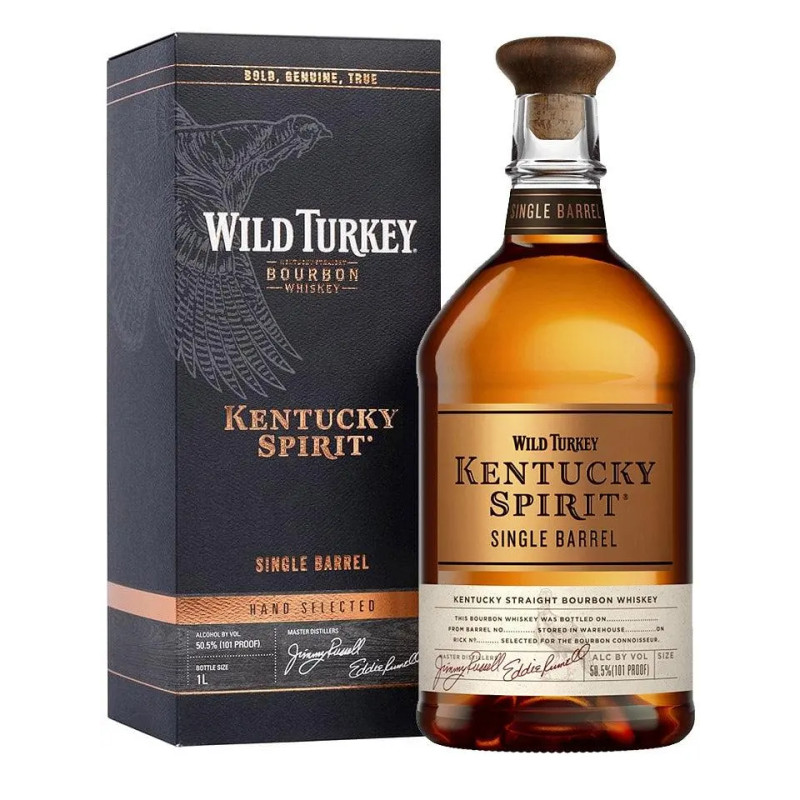 WILD TURKEY SINGLE BARREL 101 PROOF 50.5% 750ML KENTUCKY SPIRIT